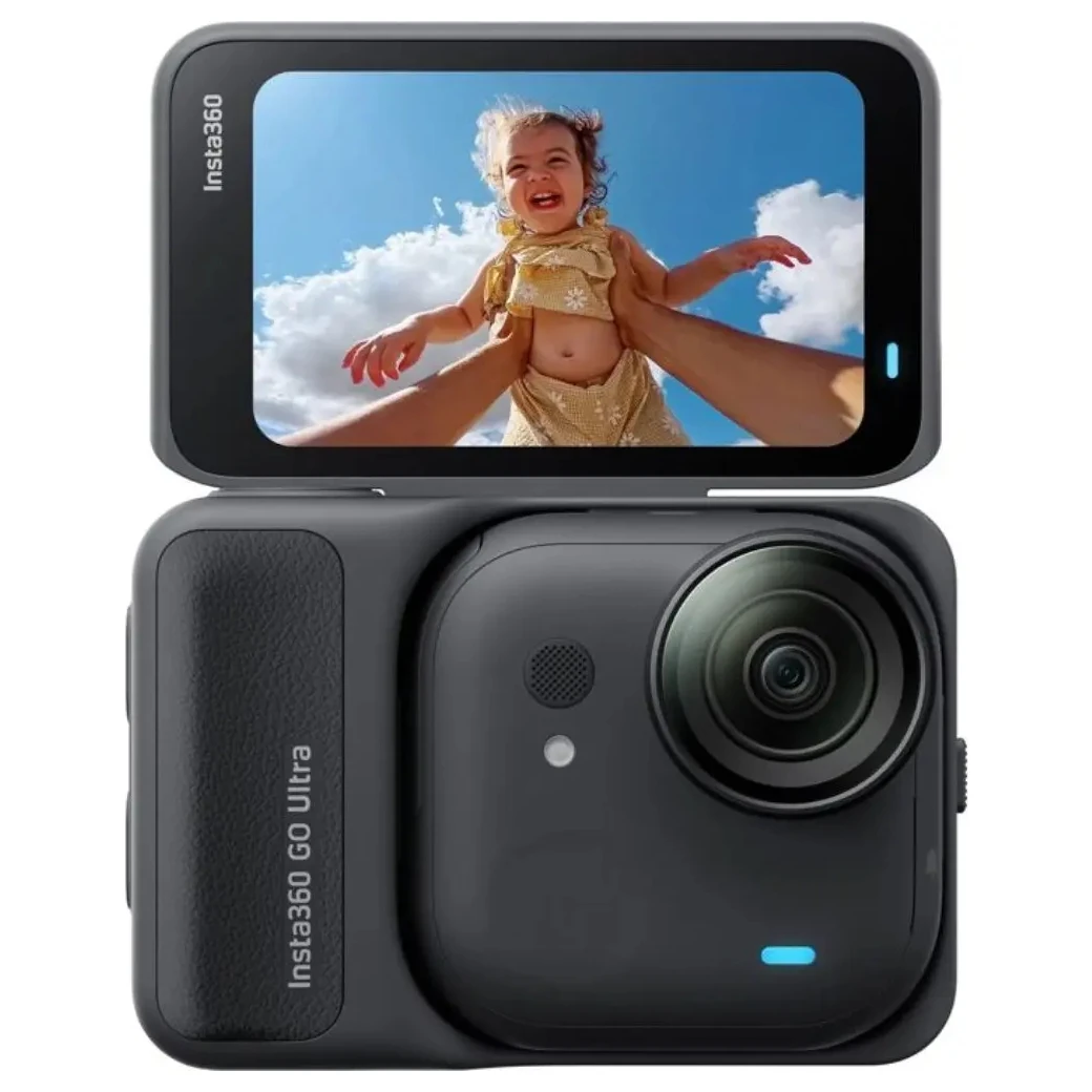 Insta360 GO Ultra Stand akciona kamera midnight black
