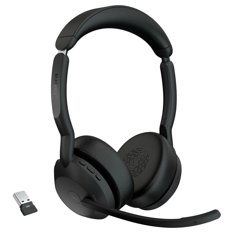 Jabra EVOLVE2 55 VC Headsets - Link380a MS Stereo