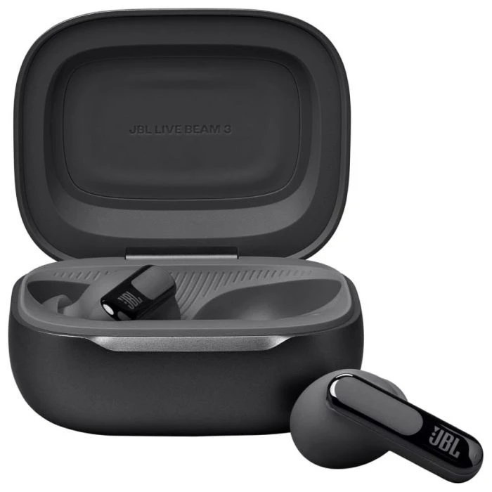 JBL Live Beam 3 (JBLLIVEBEAM3BLK) crne bluetooth slušalice
