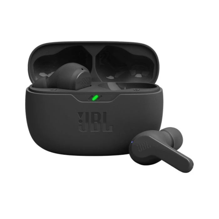 JBL Wave Beam crne bežične slušalice bubice