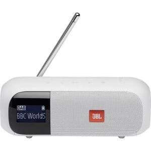 Jbl zvučnik/ bluetooth zvučnik TUNER 2 WHITE FM radio beli