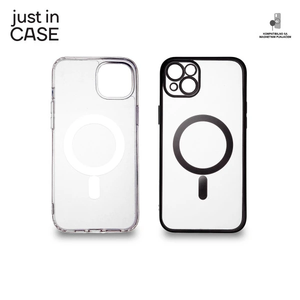 Just In Case MAG109BK 2u1 Extra case MAG MIX paket maski CRNI za iPhone 14 Plus