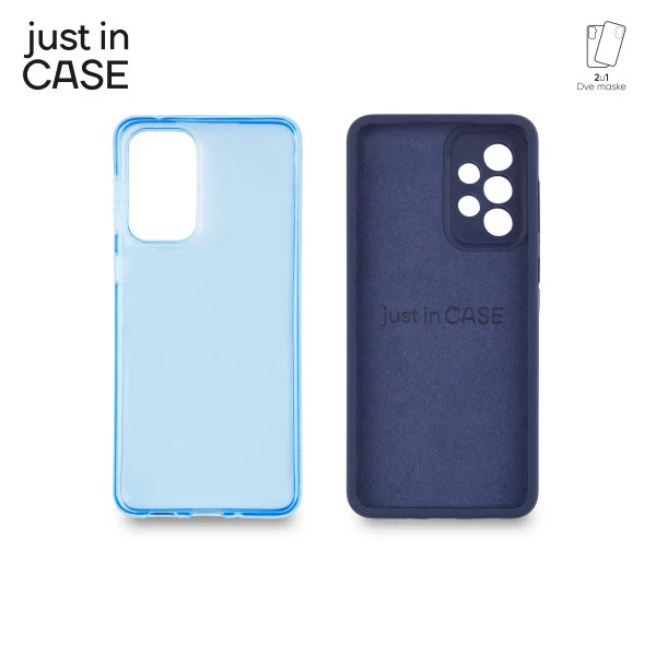 Just In Case MIX209BL 2u1 Extra case MIX paket maski PLAVI za Galaxy A33 5G