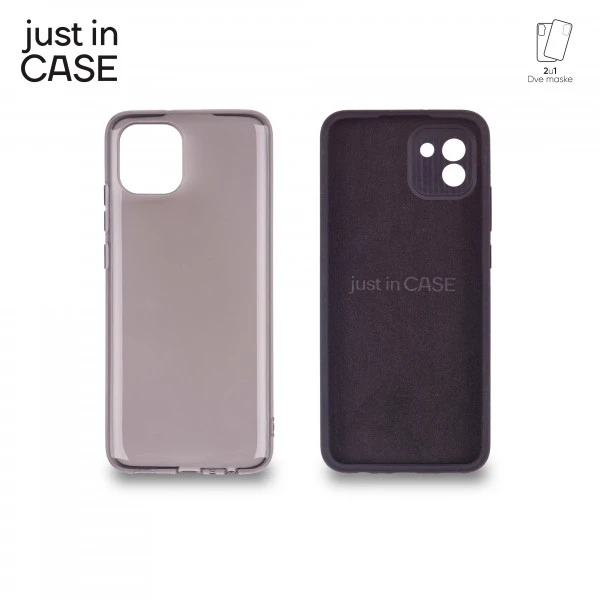 Just In Case MIX212BK 2u1 Extra case MIX paket maski CRNI za Galaxy A03