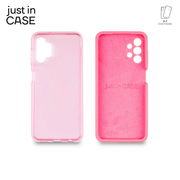 Just In Case MIX213PK 2u1 Extra case MIX paket maski PINK za Galaxy A13