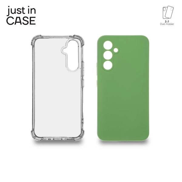 Just In Case MIX221LG 2u1 Extra case MIX paket maski maski za telefon SVETLO ZELENI za Galaxy A54 5G