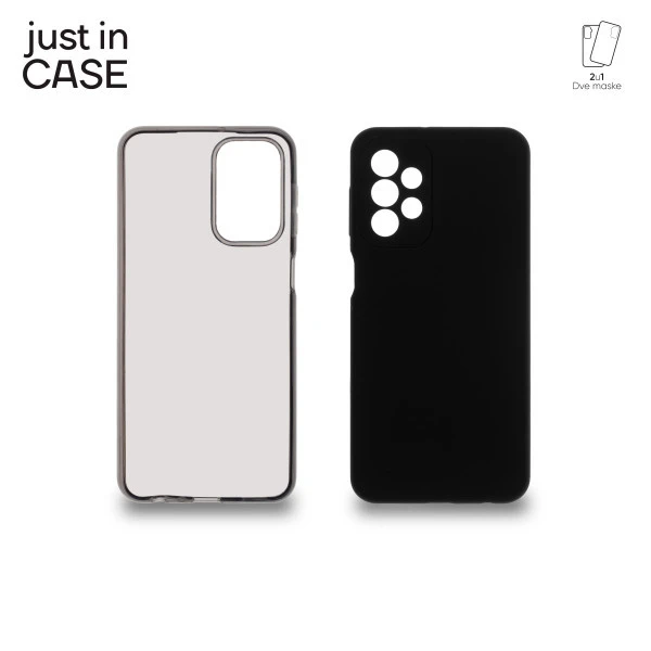 Just In Case MIX222BK 2u1 Extra case MIX paket maski maski za telefon CRNI za Samsung Galaxy A23