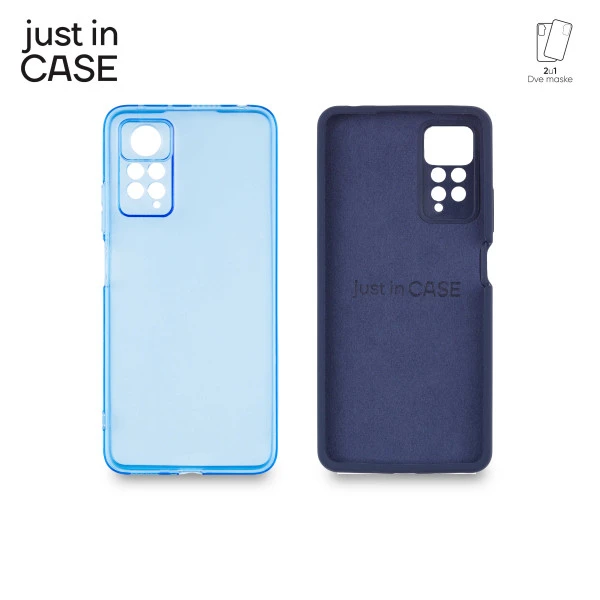 Just In Case MIX311BL 2u1 Extra case MIX paket maski PLAVI za Redmi Note 11 pro