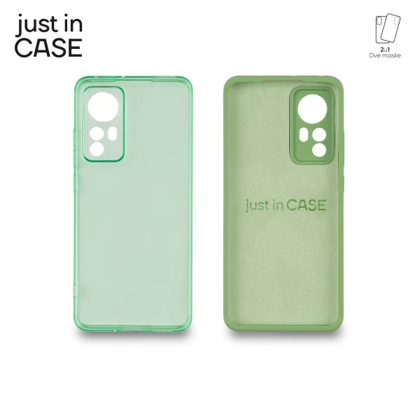 Just In Case MIX313GN 2u1 Extra case MIX paket maski ZELENI za Xiaomi 12