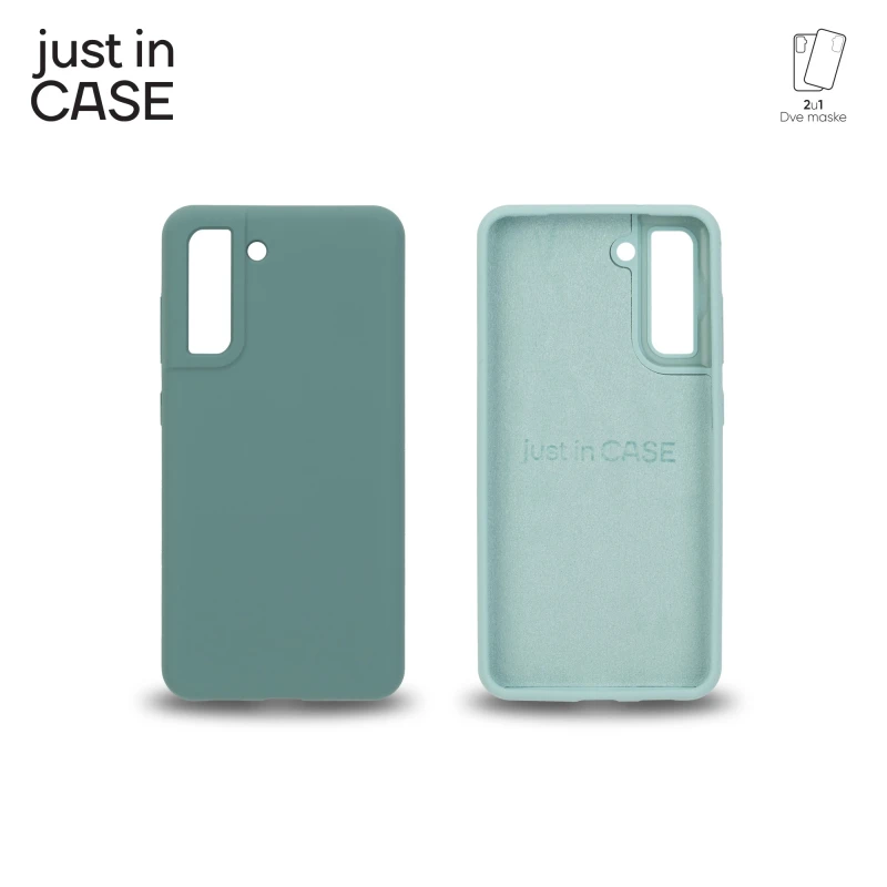 Just In Case MIXPL210GN 2u1 Extra case MIX PLUS paket maski ZELENI za Galaxy S21FE