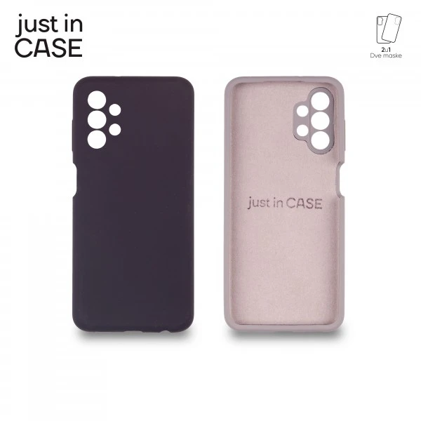 Just In Case MIXPL213BK 2u1 Extra case MIX PLUS paket maski CRNI za Galaxy A13