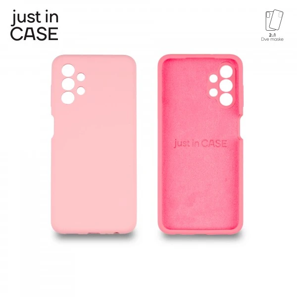 Just In Case MIXPL213PK 2u1 Extra case MIX PLUS paket maski PINK za Galaxy A13