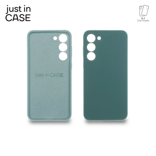 Just In Case MIXPL217GN 2u1 Extra case MIX PLUS paket maski ZELENI za Galaxy S23 Plus