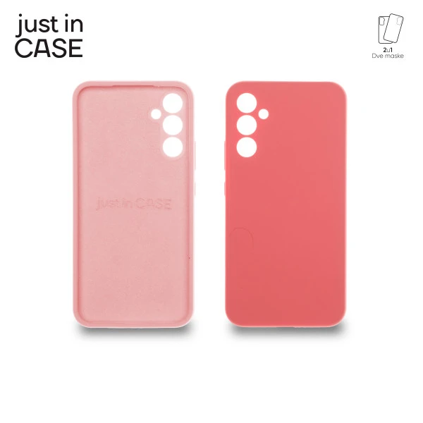 Just In Case MIXPL220PK 2u1 Extra case MIX PLUS paket maski PINK za Galaxy A34 5G