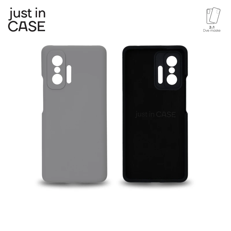 Just In Case MIXPL305BK 2u1 Extra case MIX PLUS paket maski CRNI za Mi 11T/11T pro