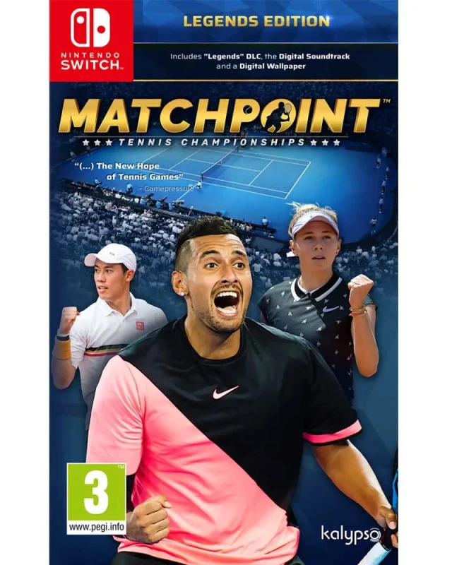 Kalypso Media (Switch) Matchpoint: Tennis Championships - Legends Edition igrica