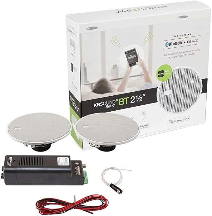 KBSound (50801) audio komplet,2 zvucnika 2.5 8Ohm FM&bluetooth modul antena