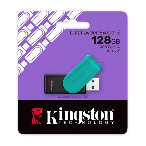 Kingston 128GB DataTraveler Exodia S (DTXS/128GB) USB flash memorija