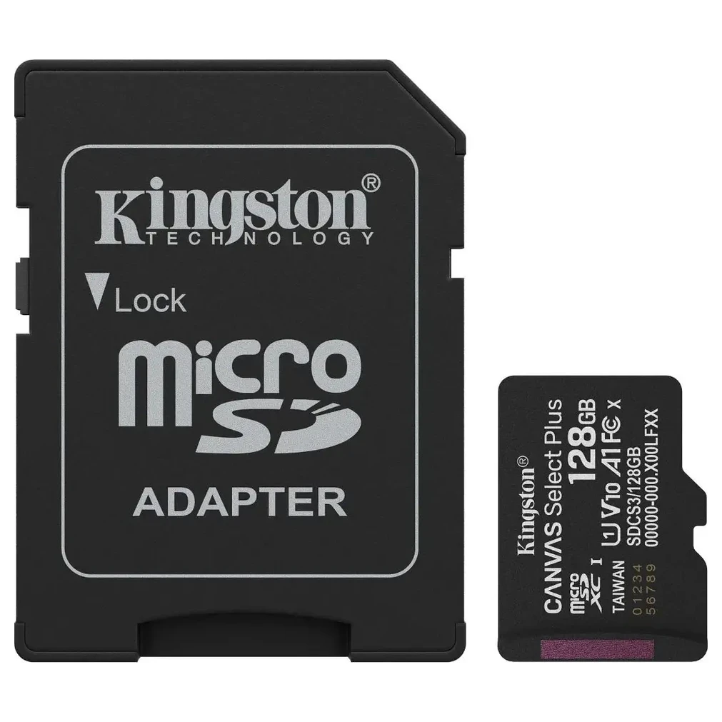 Kingston Canvas Select Plus (SDCS3/128GB) memorijska kartica microSD 128GB + adapter