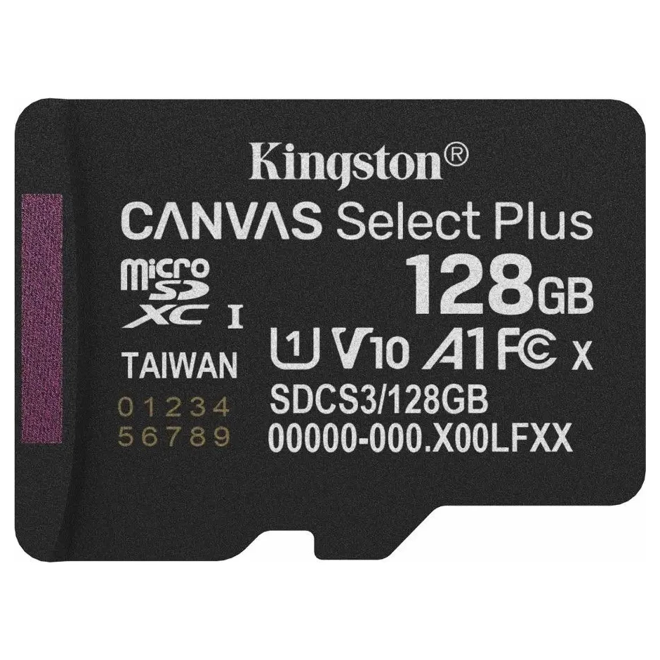 Kingston Canvas Select Plus (SDCS3/128GBSP) memorijska kartica microSD 128GB
