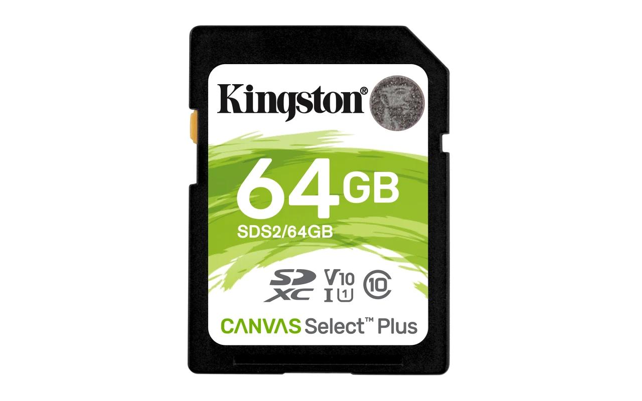 Kingston Canvas Select Plus (SDS2/64GB) memorijska kartica SDXC 64GB class 10