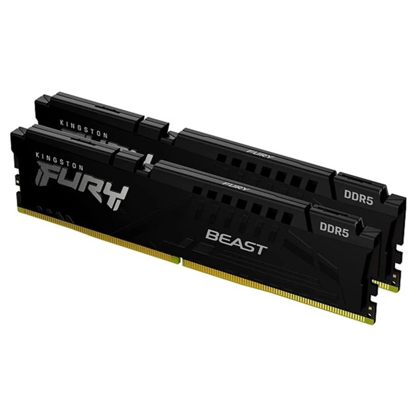 Kingston DDR5 32GB (2x16GB) 6000MT/s FURY Beast (KF560C36BBE2K2-32) memorija za desktop