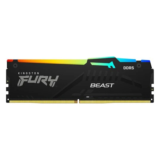 Kingston DDR5 32GB 5600MT/s Fury Beast Black RGB EXPO (KF556C36BBE2A-32) memorija za desktop