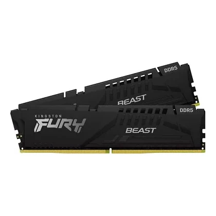 Kingston DDR5 64GB (2x32GB) 5600MT/s Fury Beast Black EXPO (KF556C40BB2K2-64) memorija za desktop