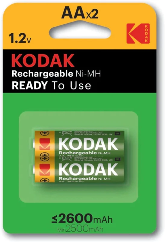 Kodak 2 punjive baterije AA 2600mAh