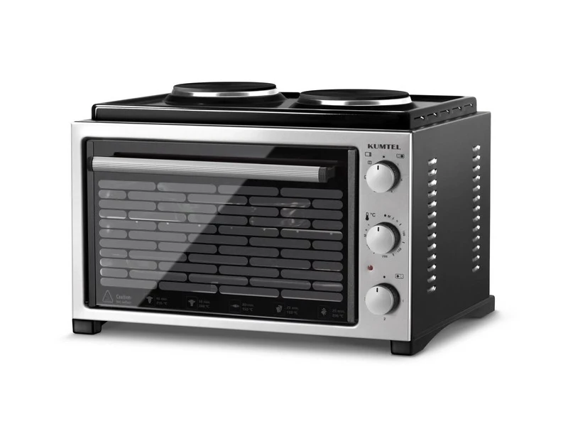 Kumtel KF15360 električni mini šporet 2000W crni