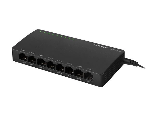 Lanberg DSP2-1008-12V switch 8-portni