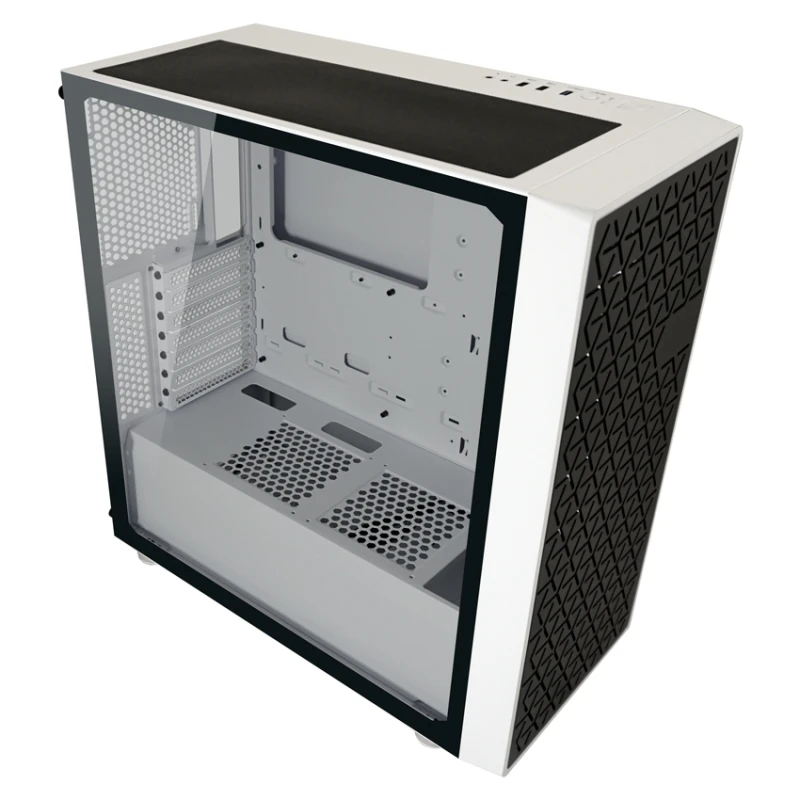 LC Power Gaming LC-714W-ON belo gejmersko kućište