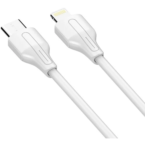LDNIO LC122-I kabl za telefon USB C (muški) na Lightning (muški) beli 2m