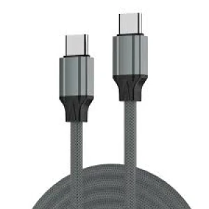 LDNIO LC442C kabl USB C (muški) na USB C (muški) 65W 2m sivi