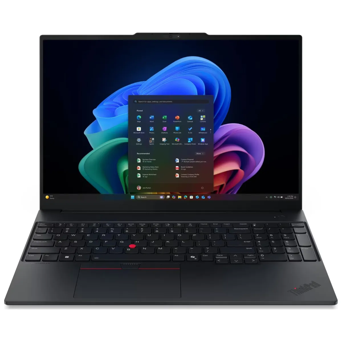 Lenovo ThinkPad E16 G4 Core 7 350 24GB 512GB 16.0 inch laptop