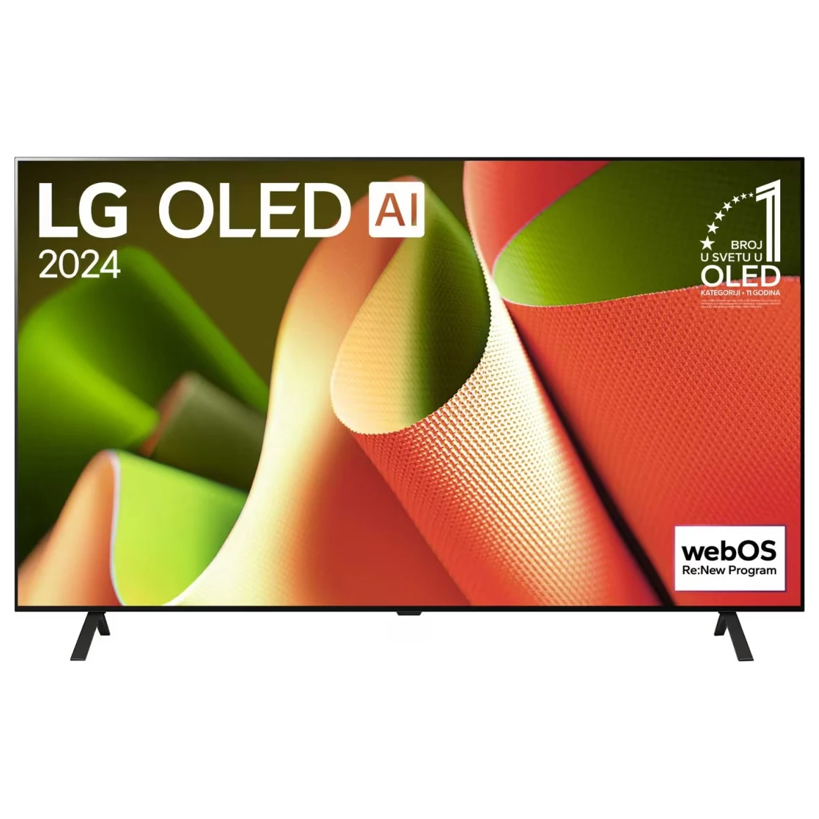LG OLED77B43LA Smart TV 77" OLED 4K Ultra HD DVB-T2 webOS 24 crni