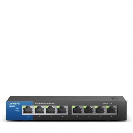 Linksys LGS108-EU-RTL switch 8-portni