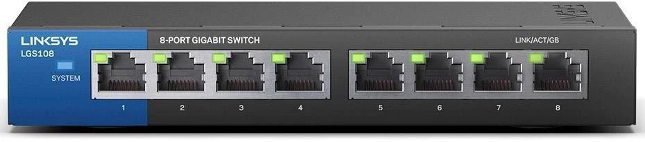 Linksys LGS108-EU switch 8-portni