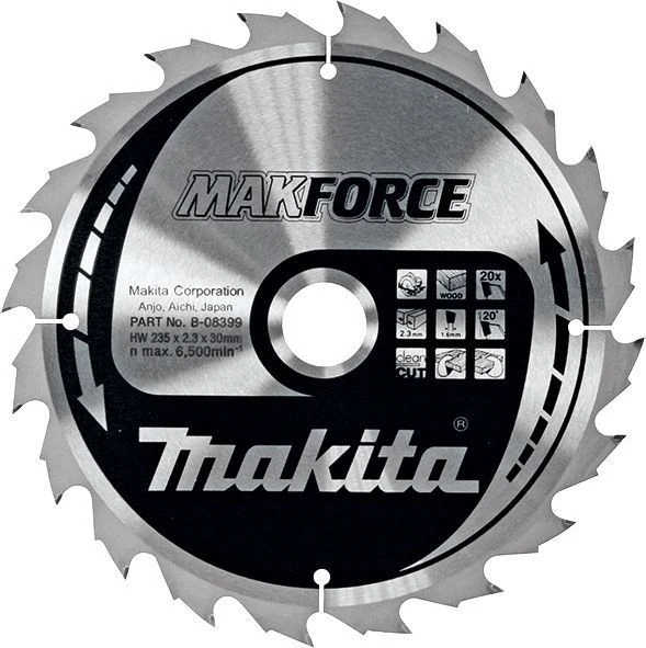 Makita B-08420 list za testeru od tvrdog metala MAKForce sa 40 zubaca