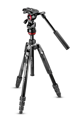 Manfrotto MVKBFRT-LIVE Befree Live TWT BLK KIT 2W video set tripod stativ