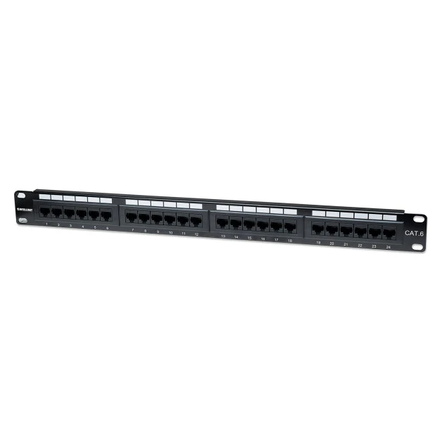 Manhattan (520959) Patch panel 19"/1U 24-porta