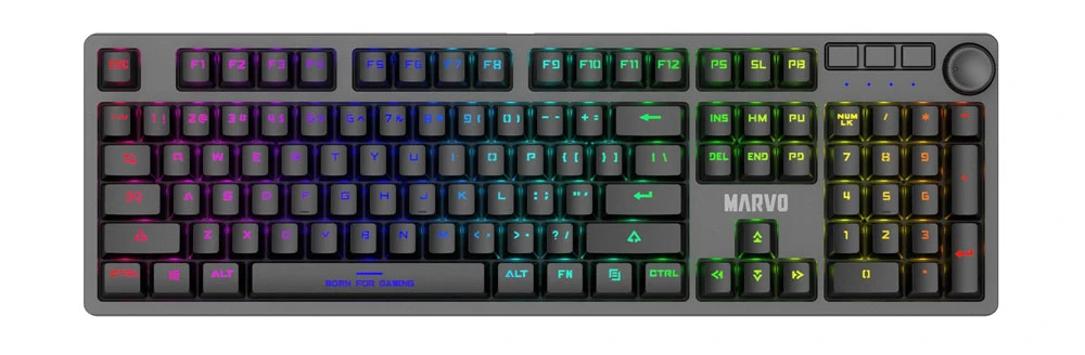 Marvo KG954 RGB USB mehanička gejmerska tastatura