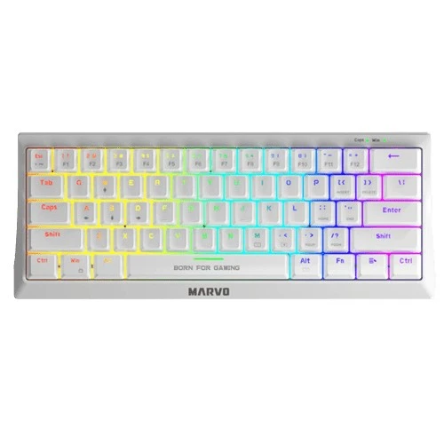 Marvo KG962 gejmerska mehanička tastatura bela