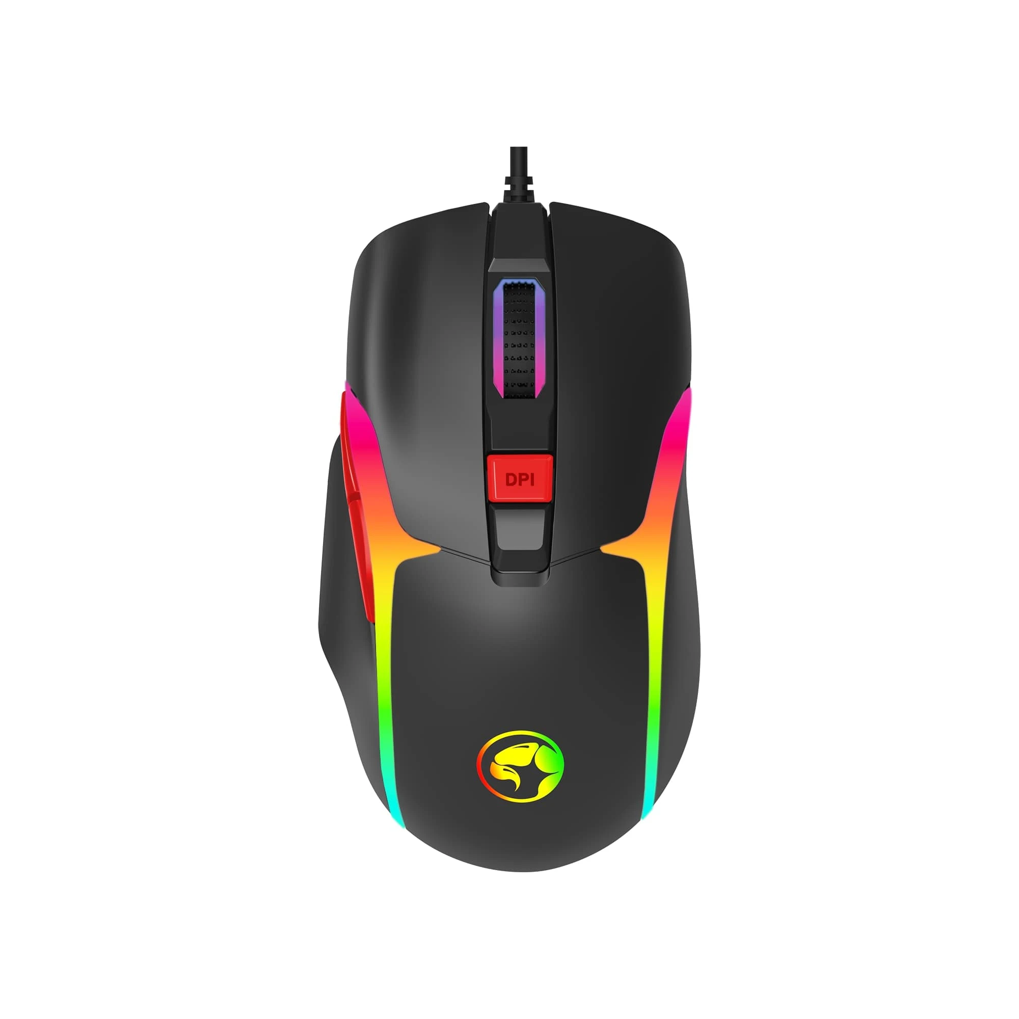 Marvo M360 RGB 12000DPI gejmerski optički miš crni