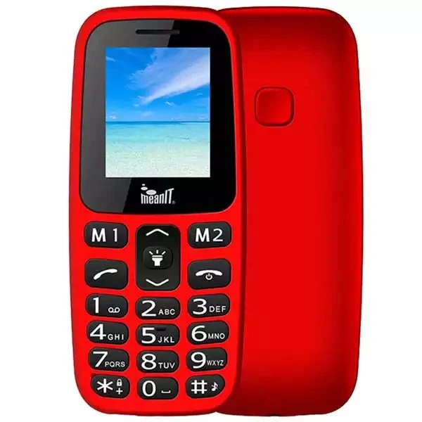 Meanit Veteran I crveni mobilni 1.77" Dual Sim