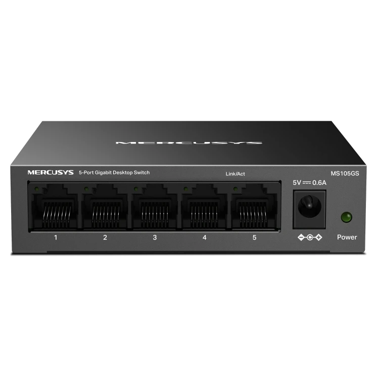 Mercusys MS105GS 5-Port Gigabit Desktop Switch