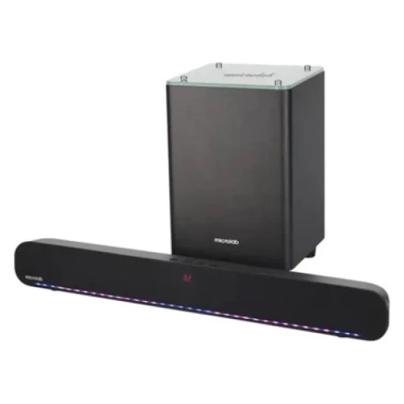 Microlab (Rockbar500) soundbar + subwoofer LED 60W crni