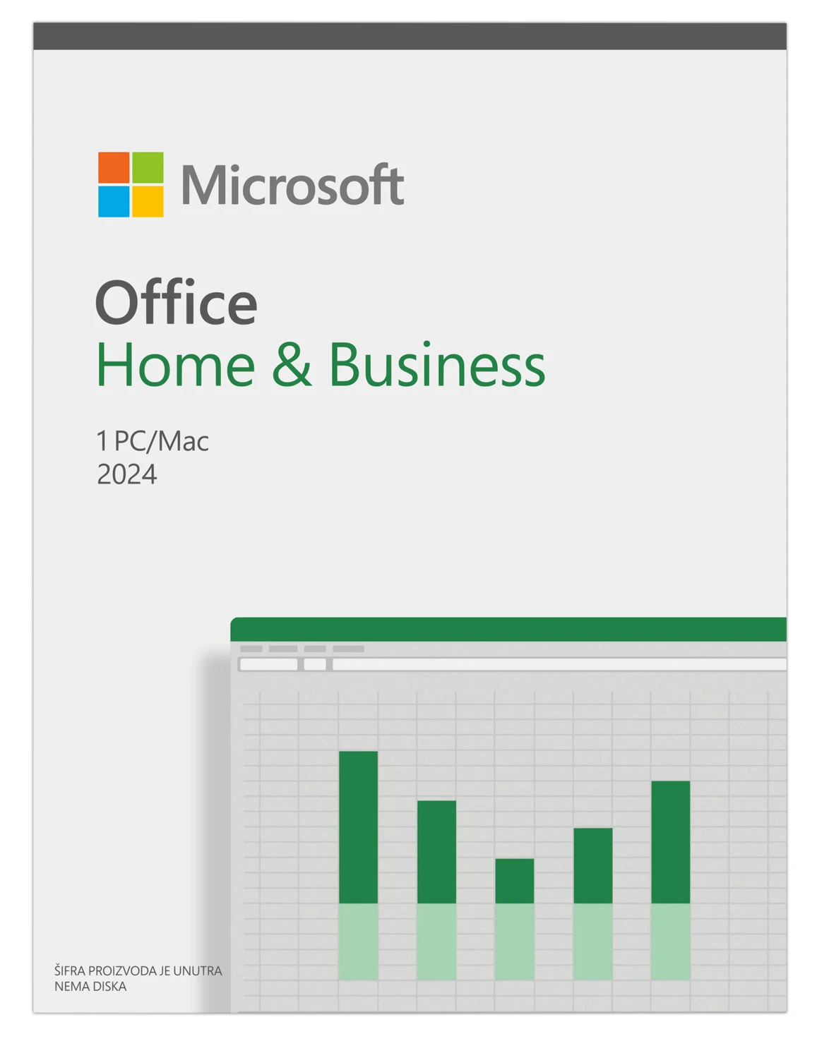 Microsoft Office Home and Business 2024 Serbian Latin CEE Only Mdls