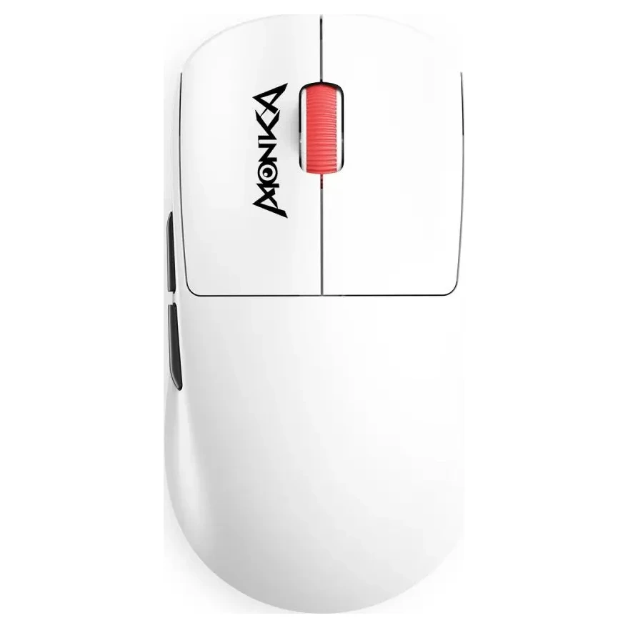 Monka Prime G997 bežični gejmerski miš beli