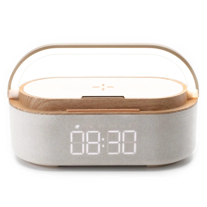 Moye MH-02 Aurora Plus Radio, Lamp with Clock and Wi-Fi Charger